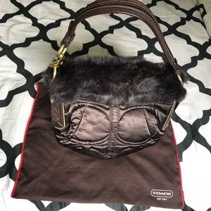 COACH - Soho Ski Hobo Rabbit purse